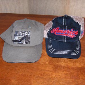 Alaska and America Caps Size Adjustable